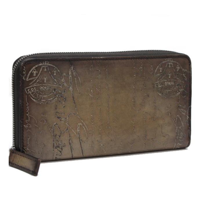 美品✨ ベルルッティ カリグラフィ イタウバ レザー ラウンド