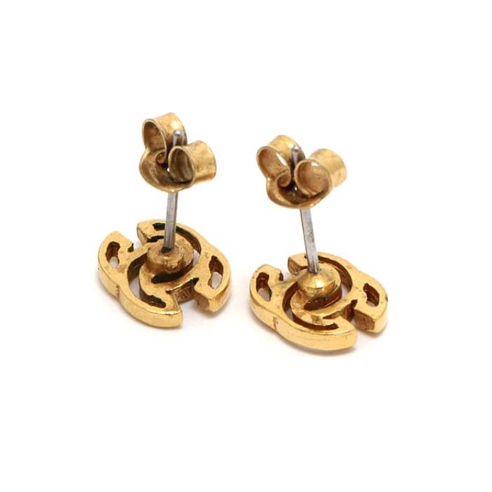 シャネル ピアス ヴィンテージ ゴールド CHANELヴィンテージシャネルピアス ゴールド ココマーク｜Yahoo