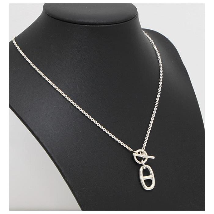 HERMES（エルメス） 美品 シェーヌダンクル アミュレット ネックレス
