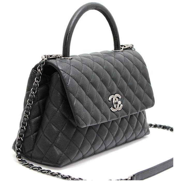 最終値下げ！新品シャネルマイクロミニココハンドルハンドバッグ