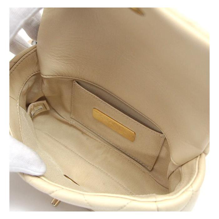 CHANEL シャネル シャネル19 ウエストポーチ ボディバッグ ラムスキン