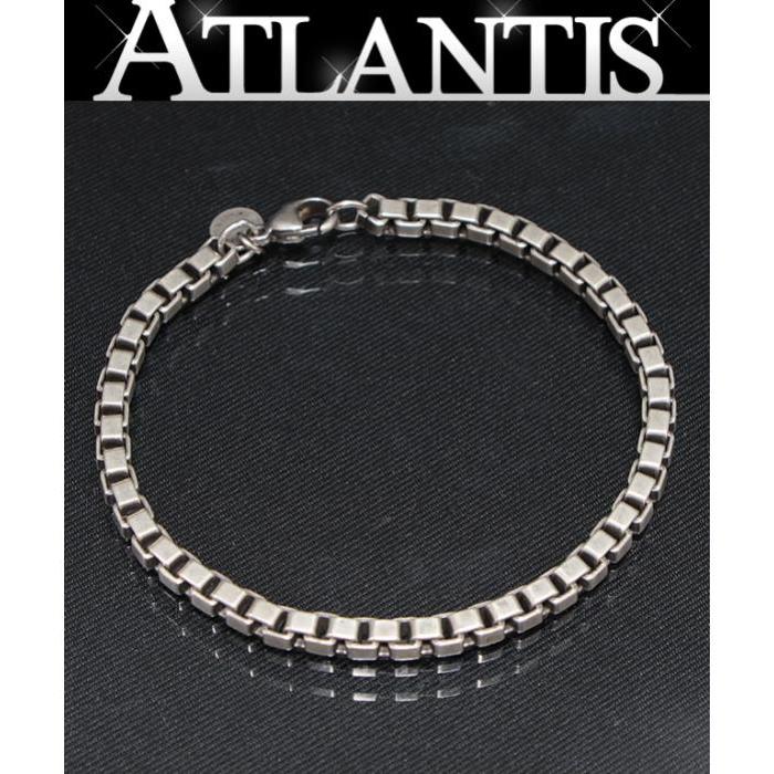 ティファニー TIFFANY&CO ベネチアン ブレスレット SV925 約19cm 