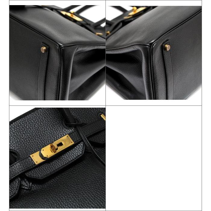 HERMES（エルメス） バーキン35 ハンドバッグ アルデンヌ 黒 〇Z刻印
