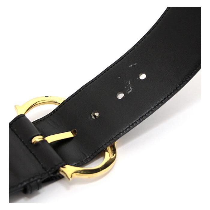 美品 セリーヌ CELINE ヴィンテージ スタッズ付き ベンガル ベルト 