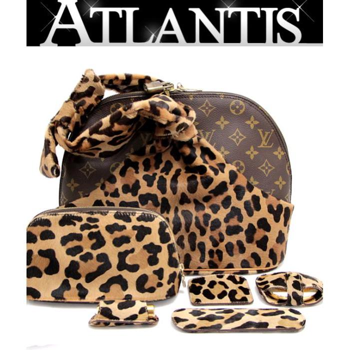 未使用 ルイヴィトン LOUIS VUITTON レオパード アズディン・アライア