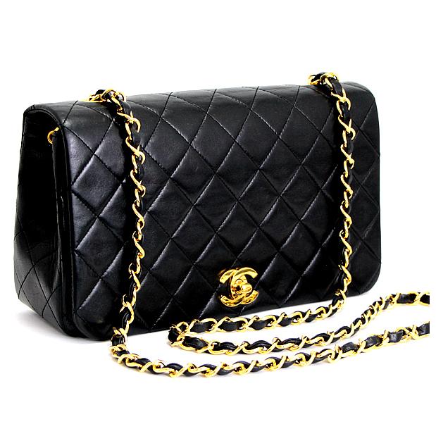 シャネル CHANEL マトラッセ23 フルフラップ ショルダーバッグ