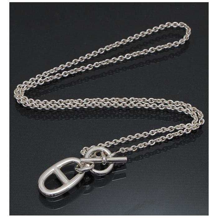 HERMES エルメス シェーヌダンクル アミュレット ネックレス HERMES エルメス シェーヌダンクル アミュレット ネックレス