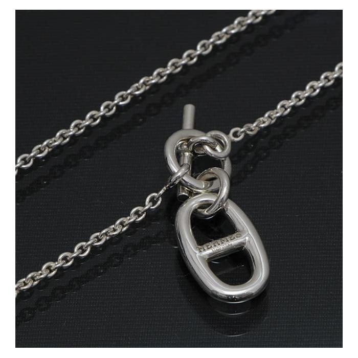 HERMES エルメス シェーヌダンクル アミュレット ネックレス HERMES エルメス シェーヌダンクル アミュレット ネックレス
