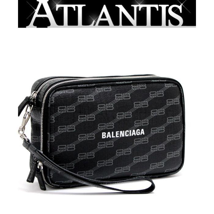 BALENCIAGA バレンシアガ BBロゴ セカンドバッグ クラッチバッグ 