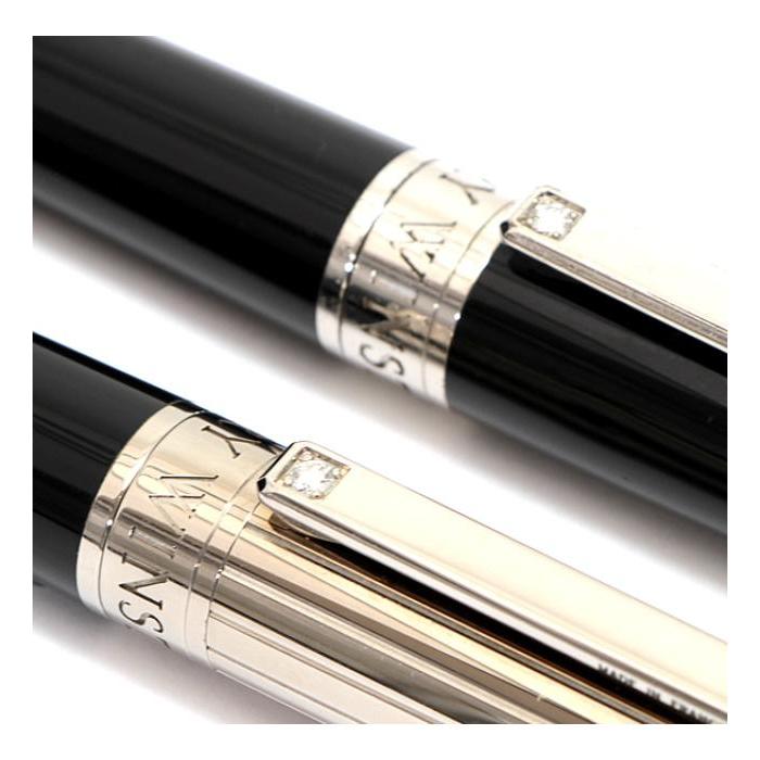 HARRY WINSTON ハリーウィンストン 万年筆 1Pダイヤ K18WG