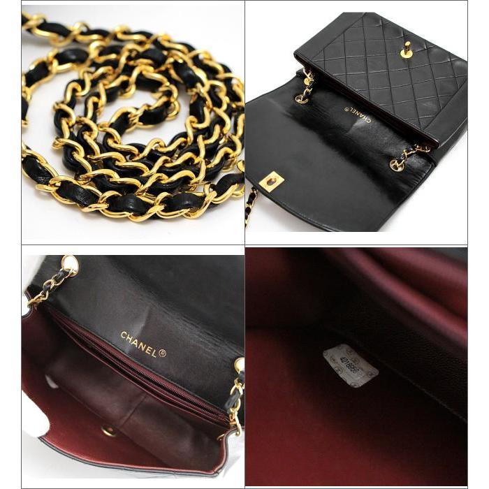 マトラッセ シャネル CHANEL ダイアナフラップ マトラッセ25 チェーン 
