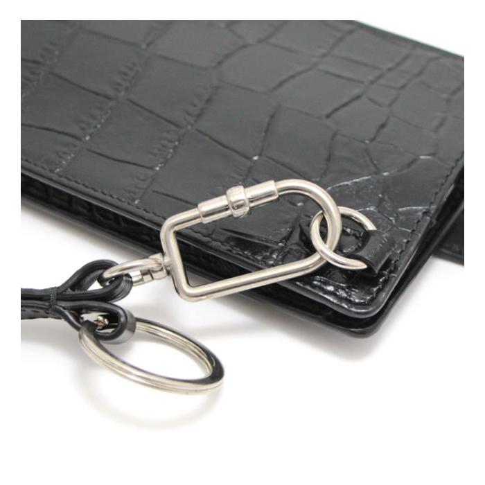 CELINE（セリーヌ） 美品 フォンポーチ スマホケース クロコ型押し