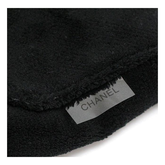 CHANEL 極美品 シャネル ノベルティ パイル地 ショルダーバッグ