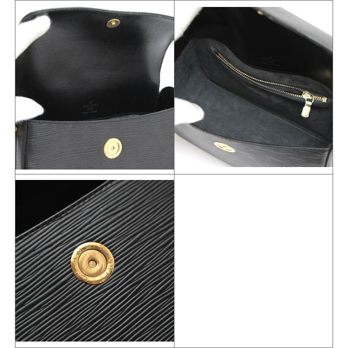 ルイヴィトン LOUIS VUITTON 希少 ビュシ ショルダーバッグ エピ 黒