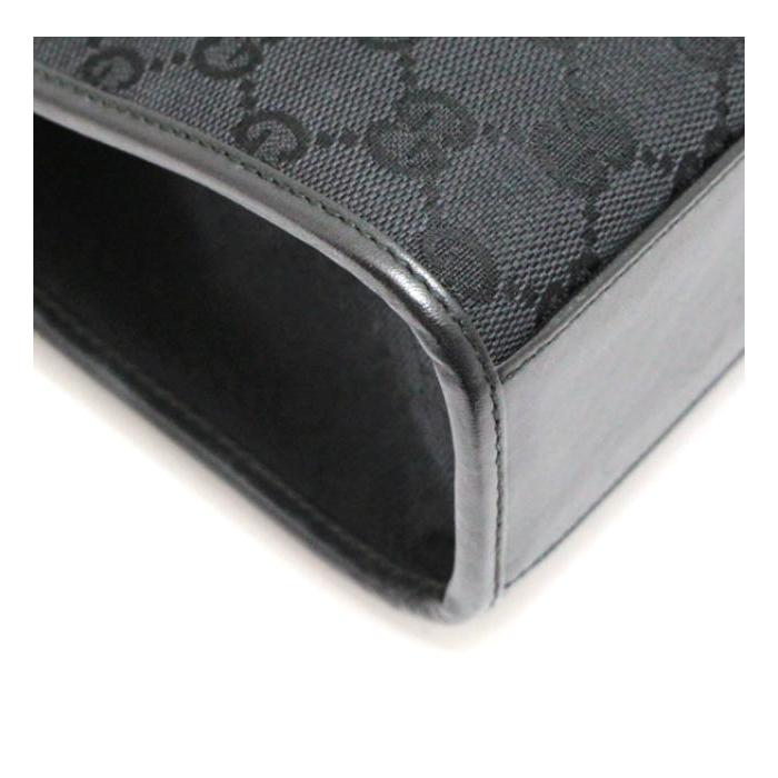 GUCCI（グッチ） ジャッキー GGキャンバス ハンドバッグ 黒 002 1065 B