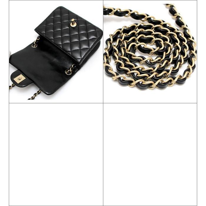 マトラッセ シャネル CHANEL ミニマトラッセ ターンロック チェーン