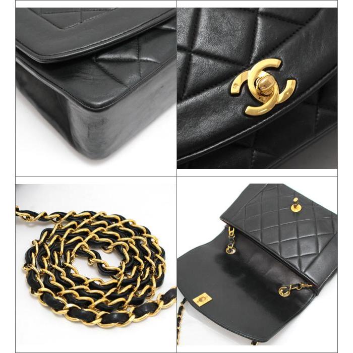 シャネル ダイアナ マトラッセフラップチェーンショルダーバッグ 22 美品❣️黒 楽天市場】シャネル CHANEL マトラッセ22 ダイアナフラップ