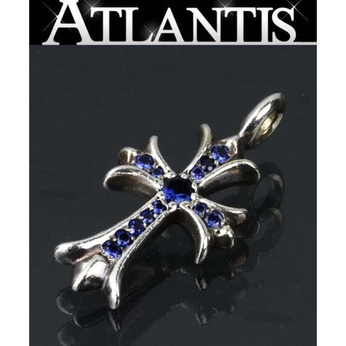 CHROMEHEARTS クロムハーツ タイニーファットクロス パヴェサファイア