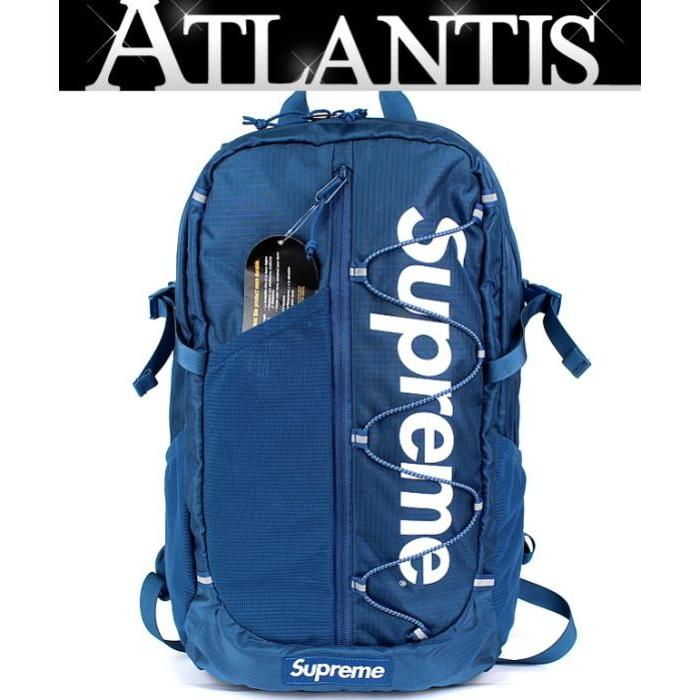 Supreme 銀座店 新品 シュプリーム Supreme 17ss リュック バックパック ブルー Atlantis 通販 Yahoo ショッピング