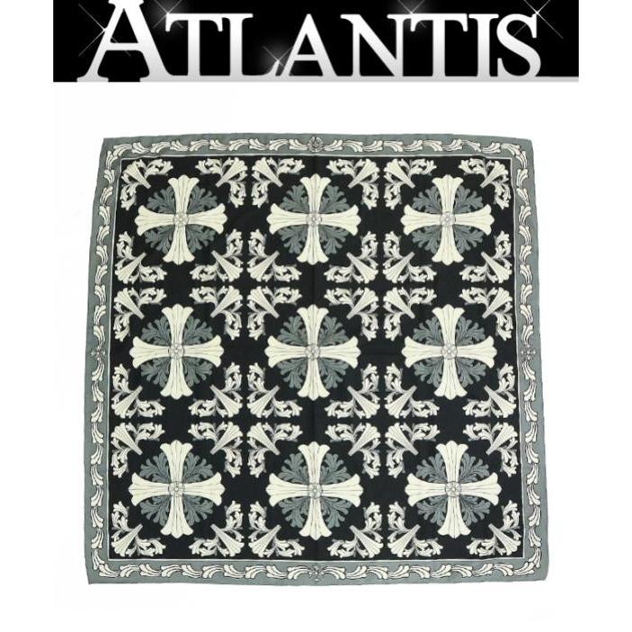 CHROME HEARTS 銀座店 クロムハーツ CHプラス 大判 スカーフ シルク100