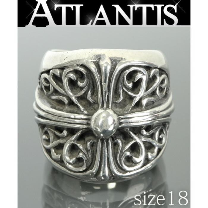 Chrome Hearts 銀座店 Sale クロムハーツ クラシック オーバルクロス リング 指輪 シルバー Sv925 約18号 Atlantis 通販 Yahoo ショッピング