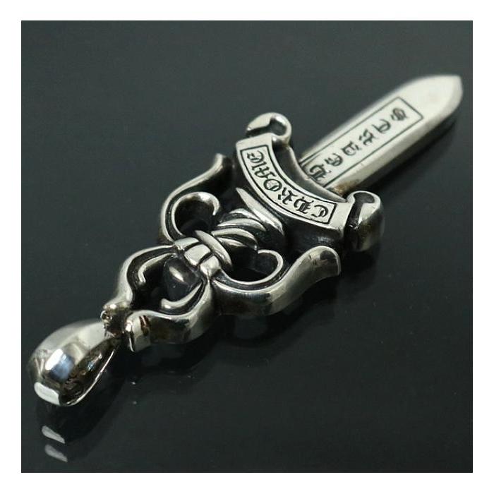 Chrome Hearts 銀座店 クロムハーツ ラージーダガー ロンドン ホールマーク入り ペンダントトップ ネックレス トップ チャーム シルバー Sv925 Atlantis 通販 Yahoo ショッピング