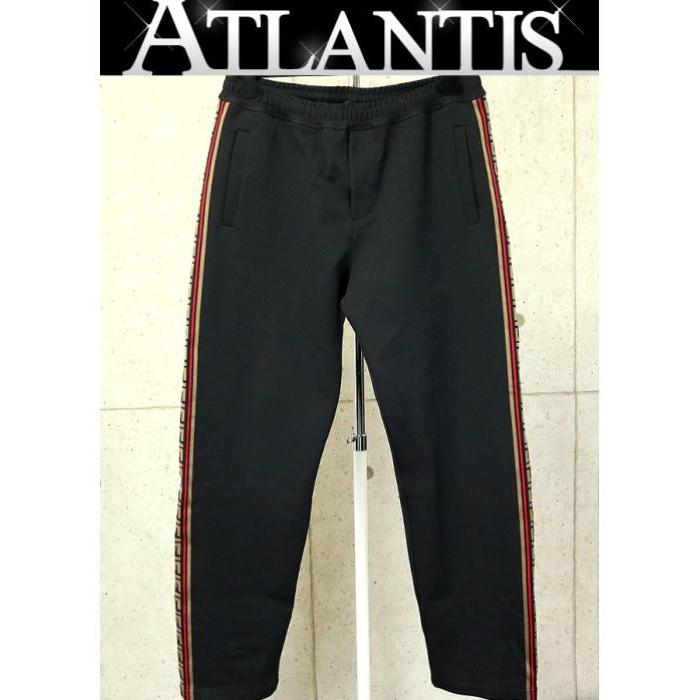 FENDI（フェンディ） 銀座店 サイドロゴ トラックパンツ FFロゴ size