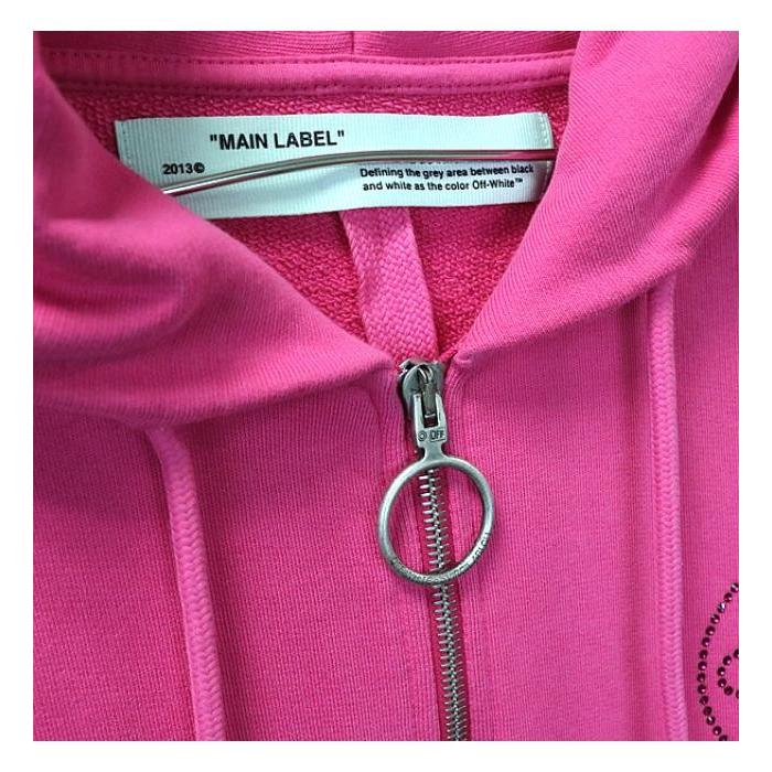 銀座店 美品 オフホワイト Off-White ラインストーン クロスアロー