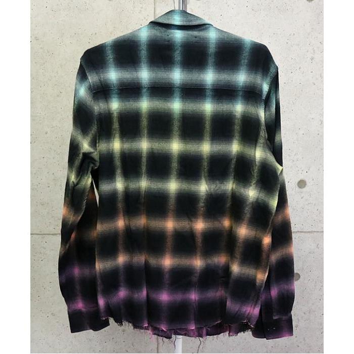 AMIRI 銀座店 アミリ Ombre Plaid グラデーション チェック柄 AMIRI 銀座店 アミリ Ombre Plaid グラデーション チェック柄