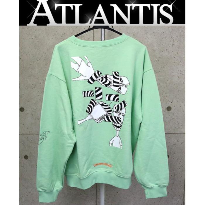CHROME HEARTS 銀座店 新品 クロムハーツ PPO SEAFORM GRN SWTSHRT 
