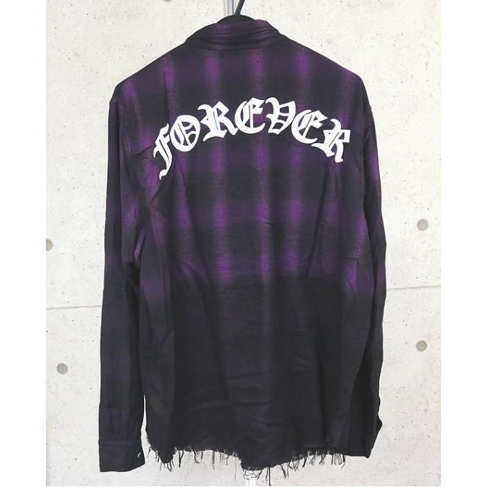 AMIRI 銀座店 SALE アミリ チェック柄 切りっ放し フランネル