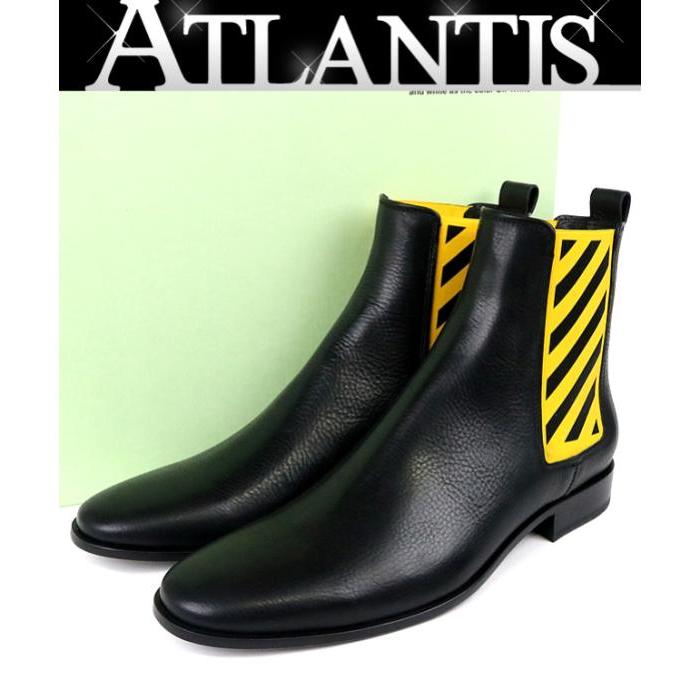 OFF-WHITE 銀座店 SALE 新品 Off-White オフホワイト サイドゴアブーツ 
