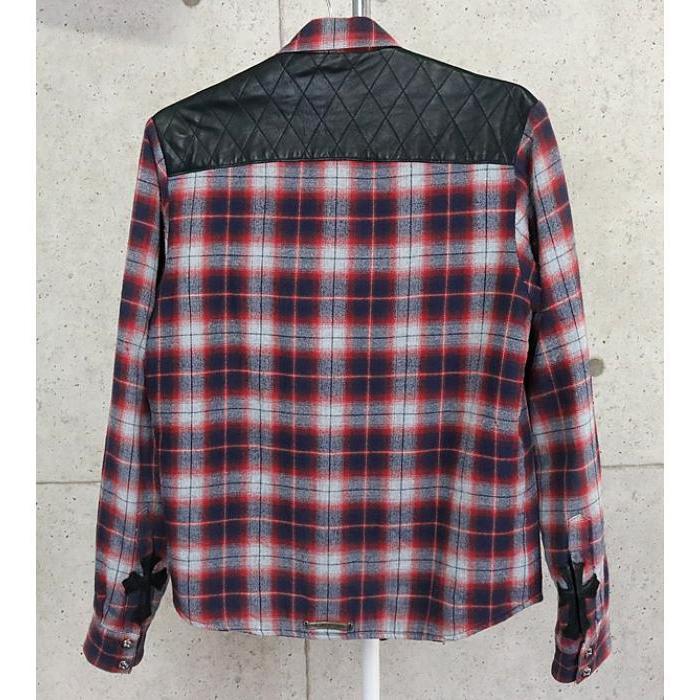 CHROME HEARTS 銀座店 クロムハーツ CPO キルティング シャツ  