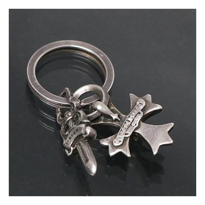 Chrome Hearts CH プラス キーリング & CH ダガー