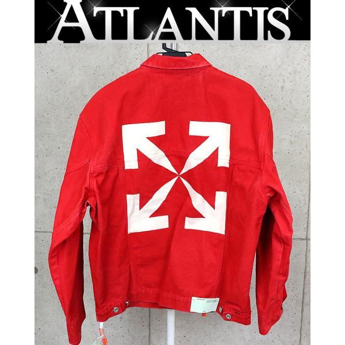 OFF-WHITE 銀座店 未使用品 オフホワイト デニム ジャケット OFF-WHITE 銀座店 未使用品 オフホワイト デニム ジャケット
