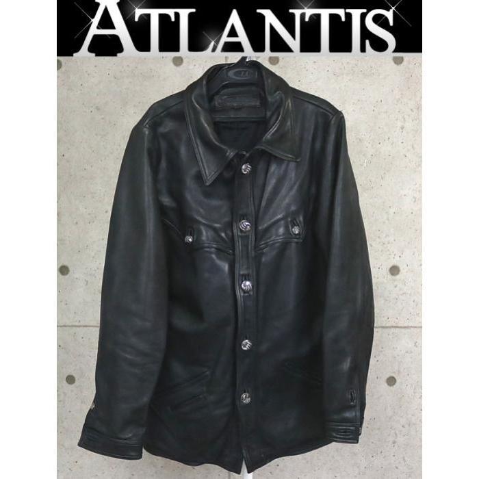 CHROME HEARTS 銀座店 クロムハーツ レザー ハンティング ジャケット 