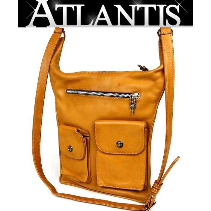 CHROME HEARTS F-SLINGER レザーショルダーバッグ