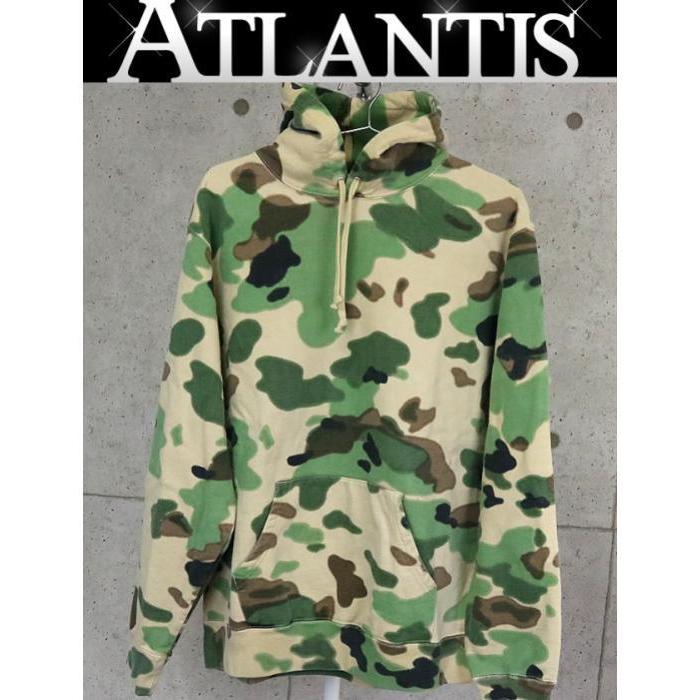 Supreme 銀座店 シュプリーム Supreme ss Overdyed Hooded Sweatshirt パーカー Camo 迷彩 Size L 0555 Atlantis 通販 Yahoo ショッピング