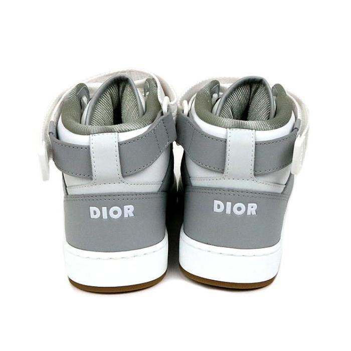 DIOR 銀座店 ディオール 新品 B27 MID-TOP CALF OBLIQUE ハイ DIOR 銀座店 ディオール 新品 B27 MID-TOP CALF OBLIQUE ハイ