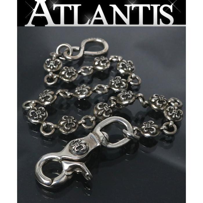 クロムハーツBSフレアボール2クリップウォレットチェーンショート