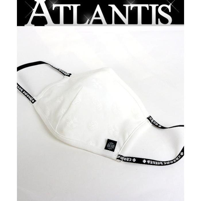 Chrome Hearts 銀座店 Sale クロムハーツ 新品 aw マルチロゴ ファッションマスク マスク 白 レギュラー 0758 Atlantis 通販 Yahoo ショッピング