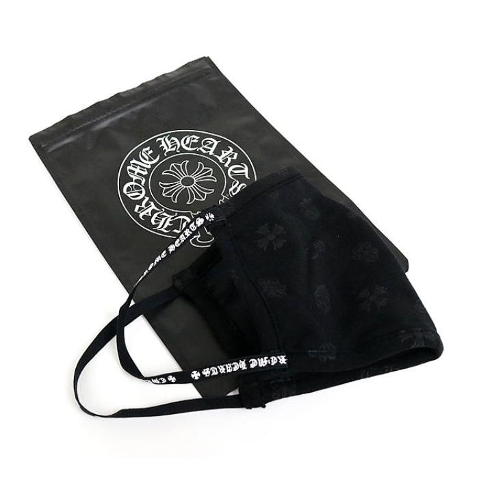 マスク2枚セット☆CHROME HEARTS☆MASK MLT LOGO BLK- 