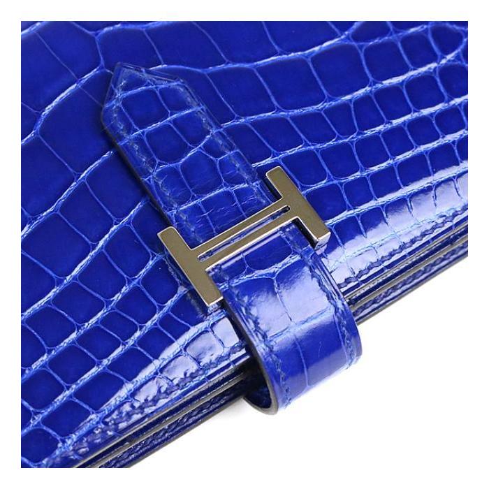 HERMES 銀座店 極美品 エルメス ベアンスフレ クロコ HERMES 銀座店 極美品 エルメス ベアンスフレ クロコ