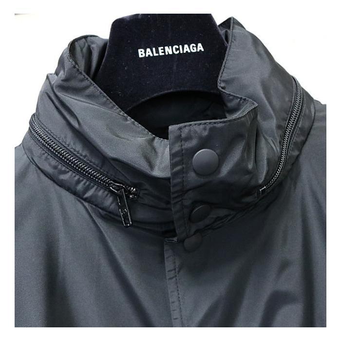 BALENCIAGA 銀座店 未使用 バレンシアガ フード付き ロゴ コーチ 