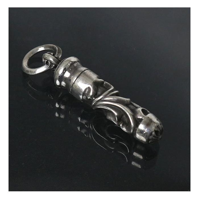 クロムハーツ ピルケース 初期 希少 キーホルダー 初期 CHROME HEARTS ピルフォブペンダント ピルケース