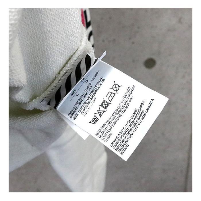 【最終値下】【極美品】Off-Whiteオフホワイトバックアロープリントパーカー OFF-WHITE (オフホワイト) バックプリント プルオーバー
