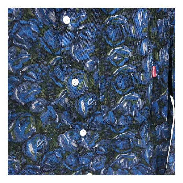 Supreme 銀座店 SALE シュプリーム 18aw Roses Corduroy Shirt 総柄  