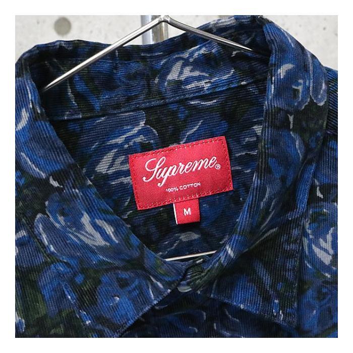 Supreme 銀座店 SALE シュプリーム 18aw Roses Corduroy Shirt 総柄  