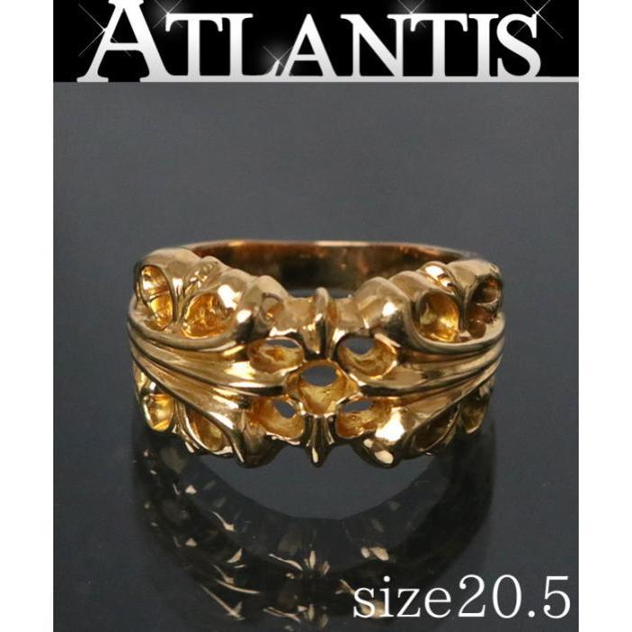 Chrome Hearts 銀座店 クロムハーツ 22k K T リング 指輪 ゴールド 約 5号 0400 Atlantis 通販 Yahoo ショッピング