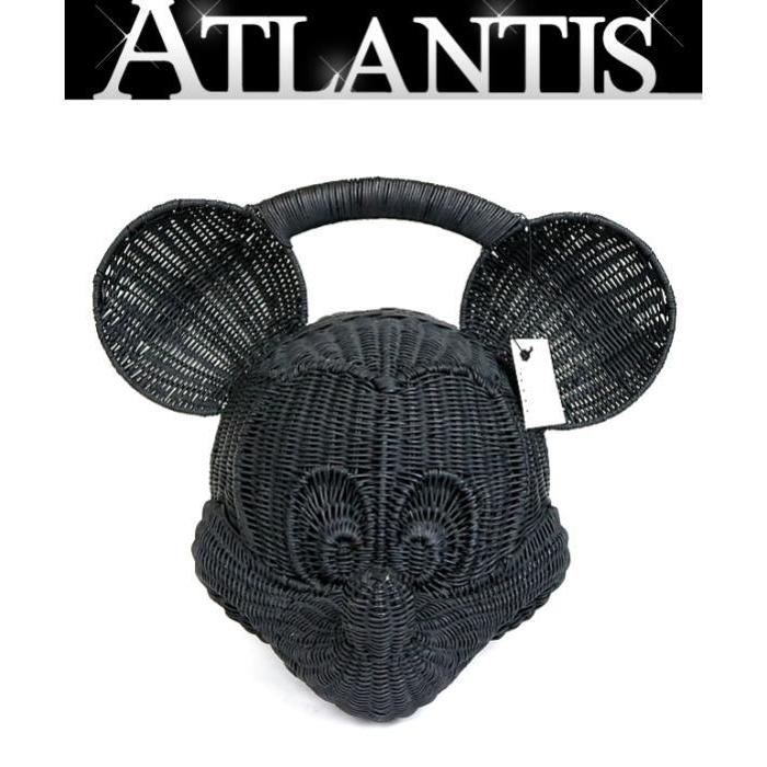ミッキー型 ブラック かごバッグ BEAMS BOY / Disney Collection | B_MAG（ビーマグ） | Ray